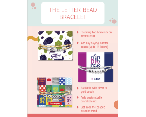 Letter Bead Bracelets